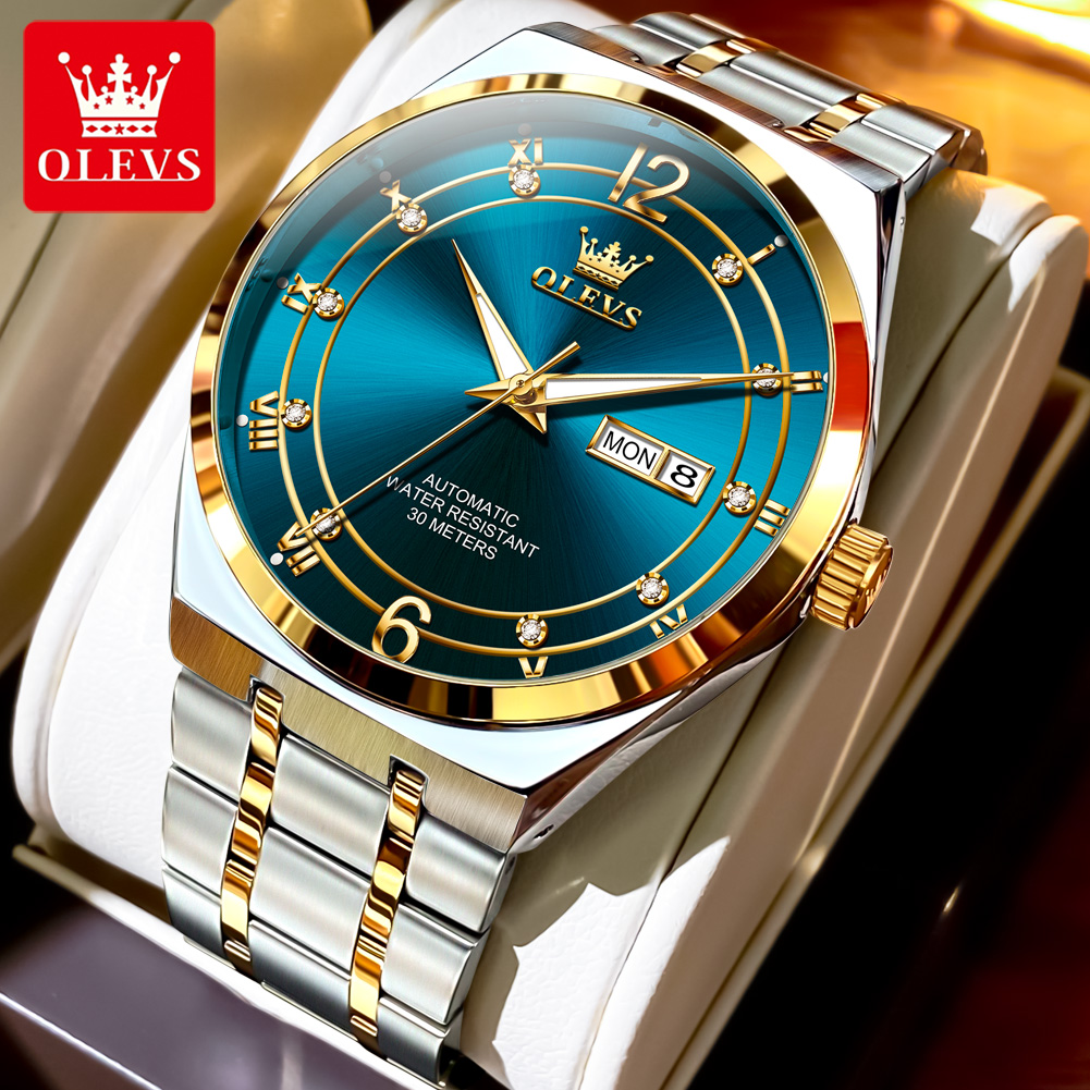 Rolex Watch Datejust - Reloj OLEVS para hombre, reloj mecánico,