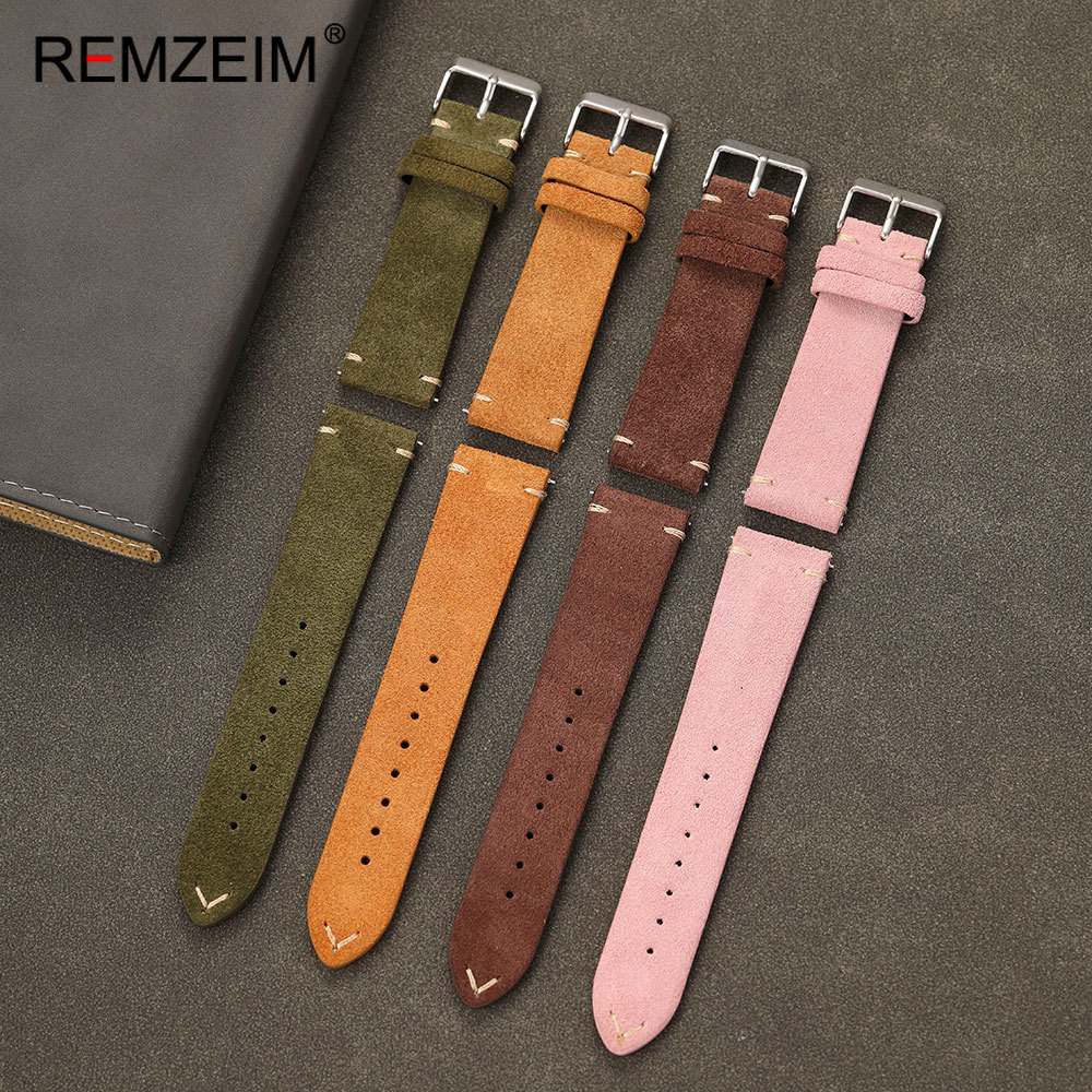 Leather Strap Quick Release - Correa de Reloj Unisex de Cuero