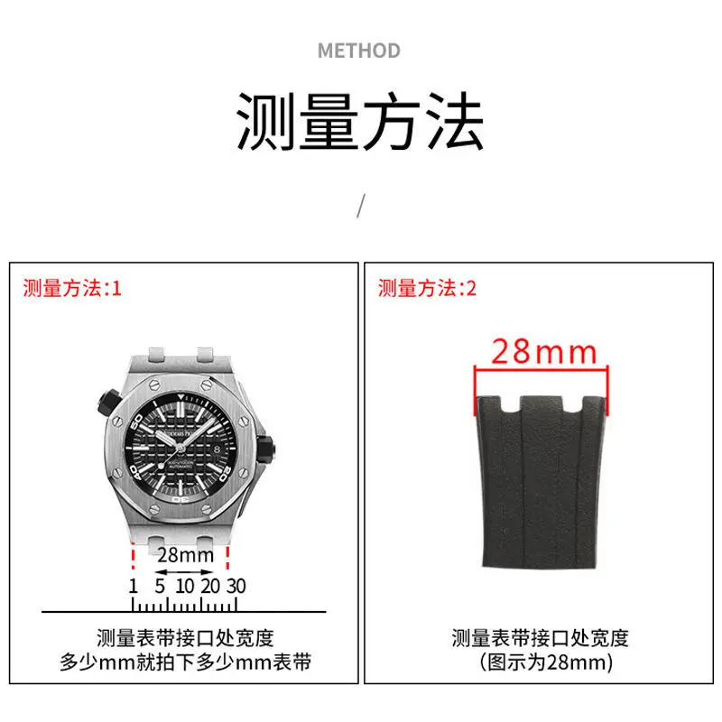 Correa de reloj de silicona de - Audemars Piguet Watch Royal Oak reseña y precio