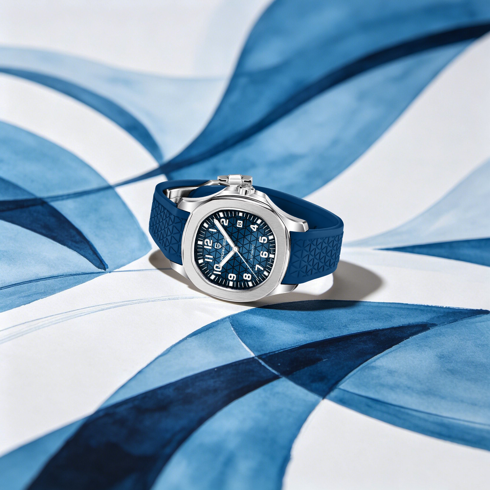 Reloj Mecánico PAGANI DESIGN p - Rubber Strap Diver reseña y precio