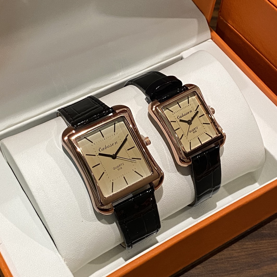 Reloj de pareja con movimiento - Leather Watch Band Men reseña y precio