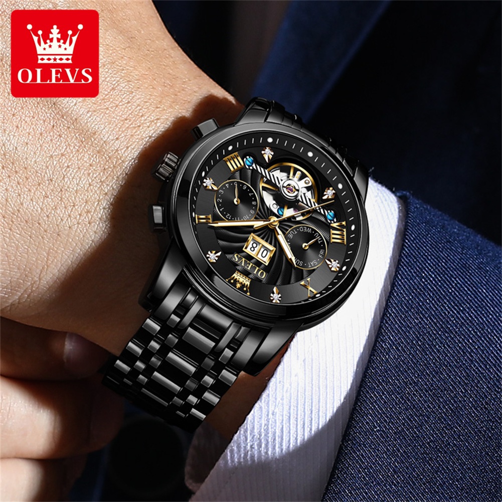 OLEVS Relojes clásicos para ho - Rolex Watch Datejust reseña y precio