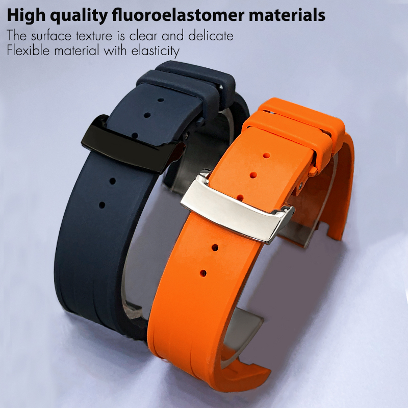 Correa de reloj Fluororubber,  - Audemars Piguet Watch Royal Oak Offshore reseña y precio