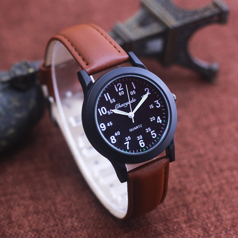 Chaoyada-Reloj de pulsera de c - Leather Watch Band Men reseña y precio