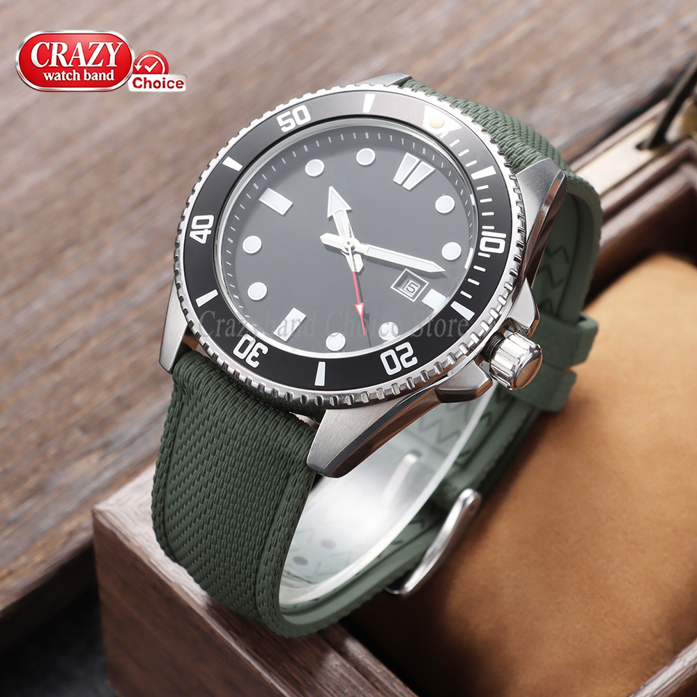 Nueva Correa de Reloj de Cauch - Rubber Strap Diver reseña y precio
