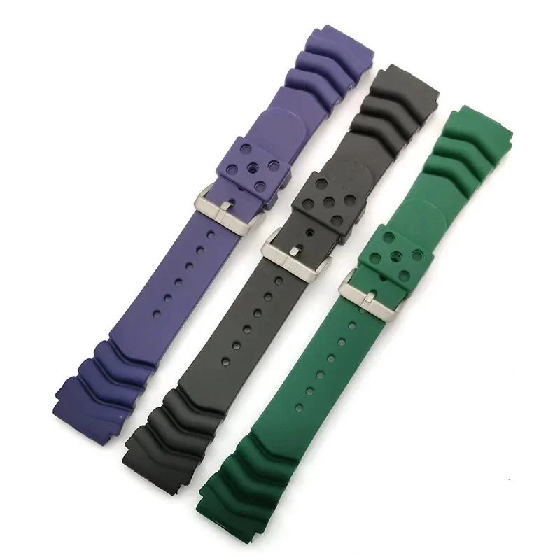 Correa de reloj de resina para - Rubber Strap Diver reseña y precio